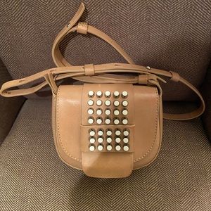 Pedro Garcia Studded mini saddle bag